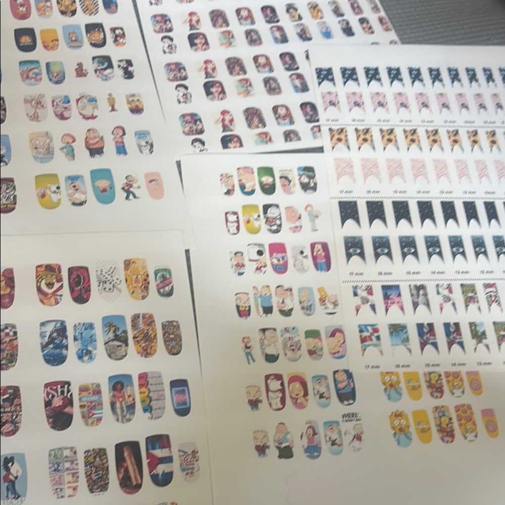 Assorted Nail Art Stickers